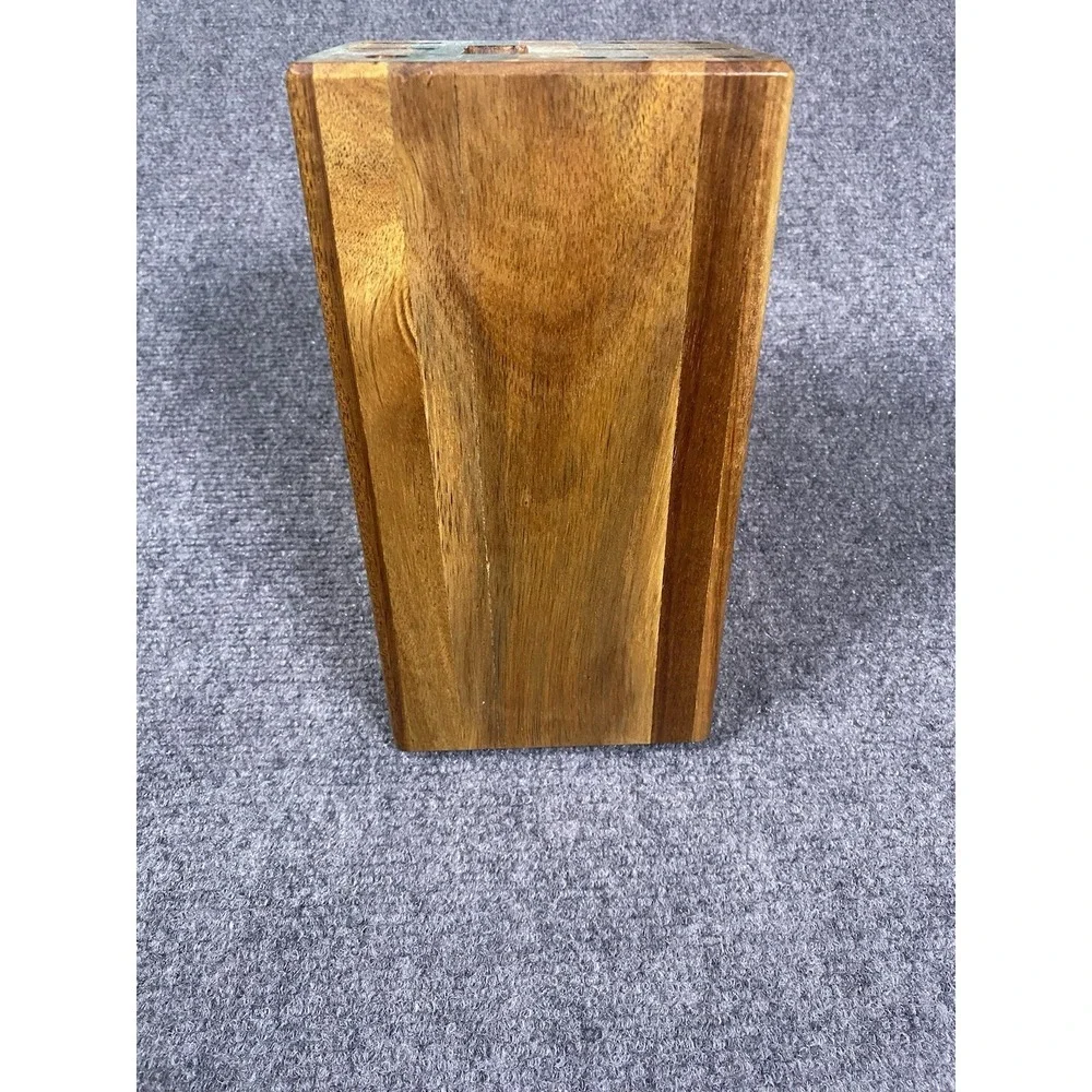 The Pioneer Woman Wooden Knife Block Holder 13 Slots